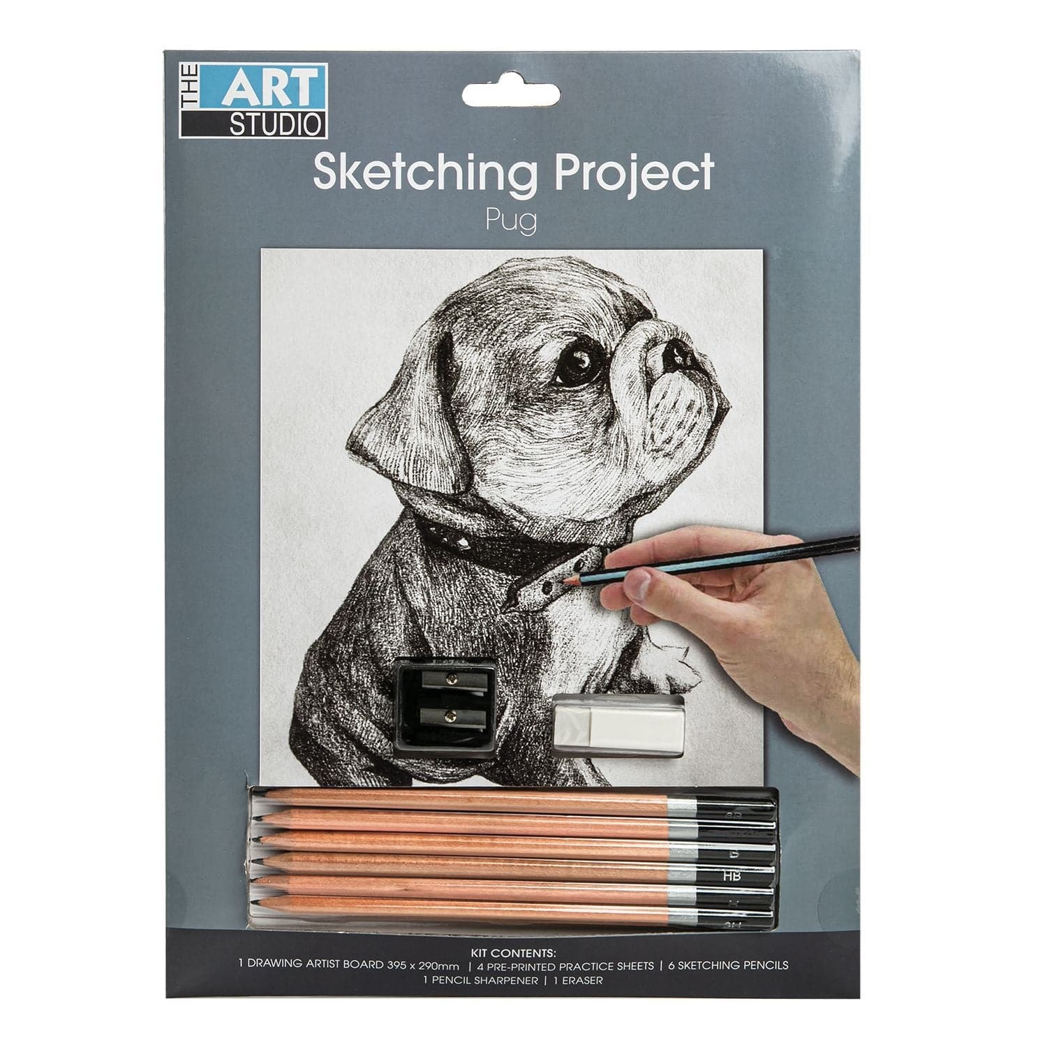 Image of The Art Studio Sketching Project Pug Dog