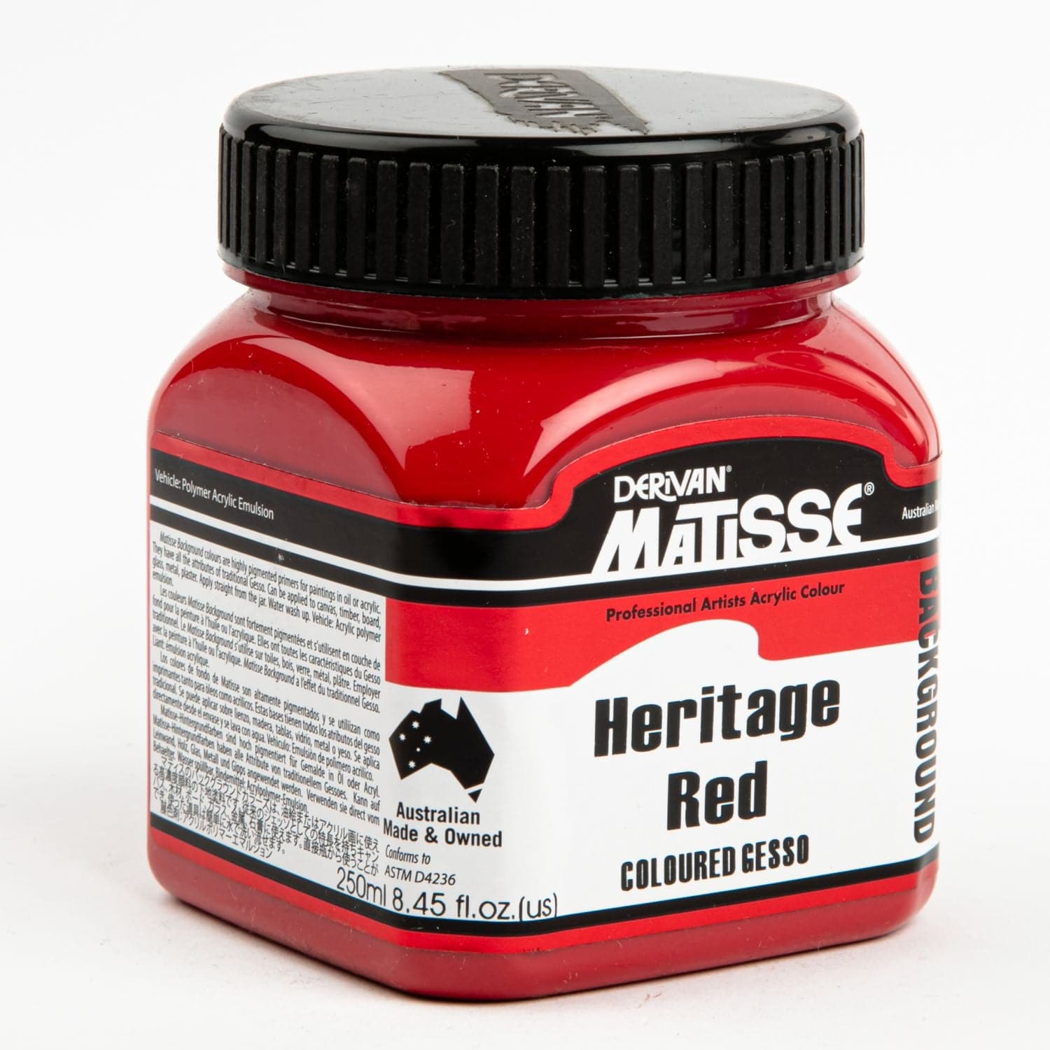 Image of Matisse Background Paint 250mL Heritage Red