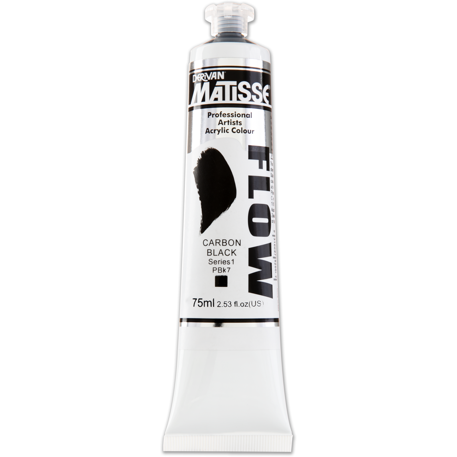 Matisse Acrylic Paint Flow S1 75mL Carbon Black