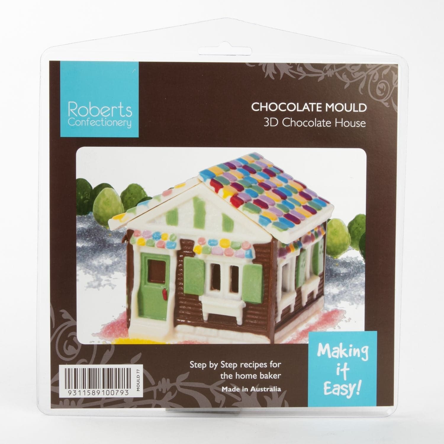 Image of Roberts Chocolate Mould 3D House