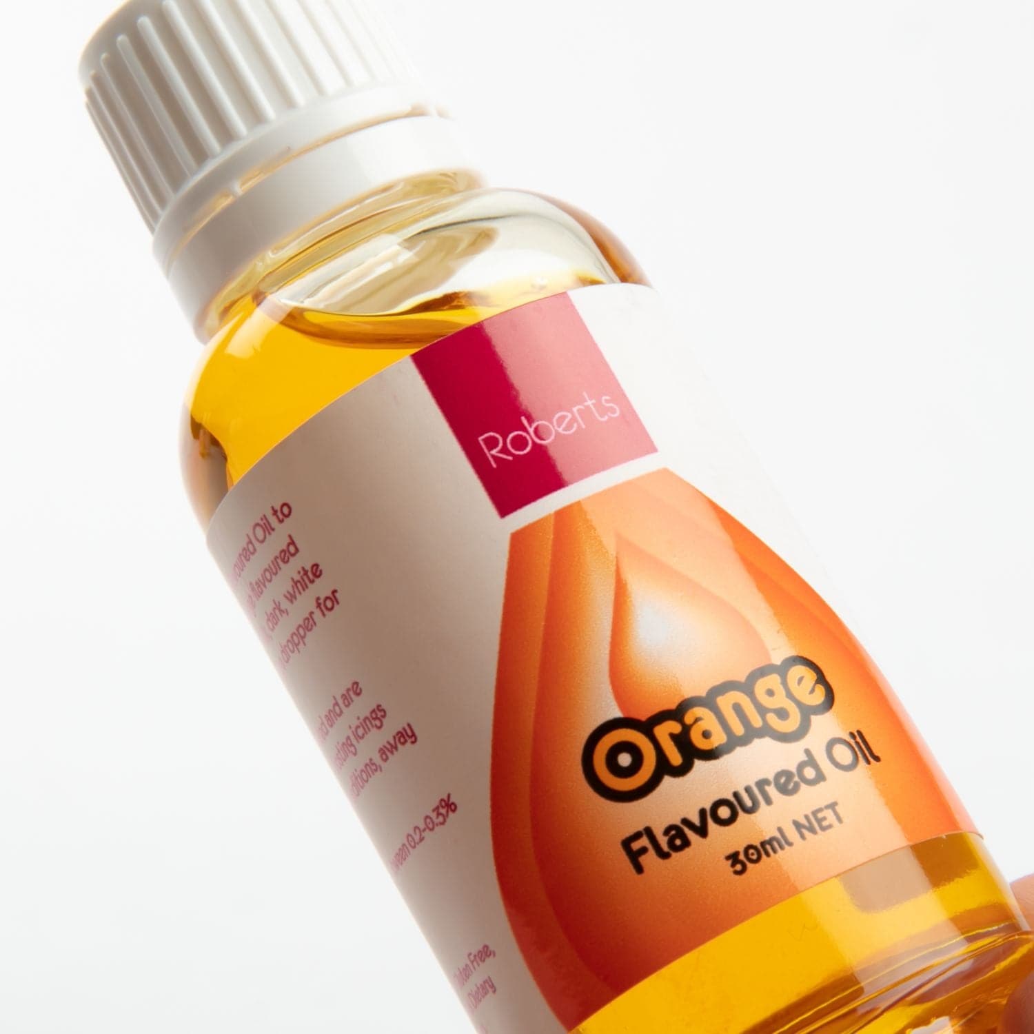 Image of Roberts Oil for Baking and Chocolate Flavouring Orange 30ml