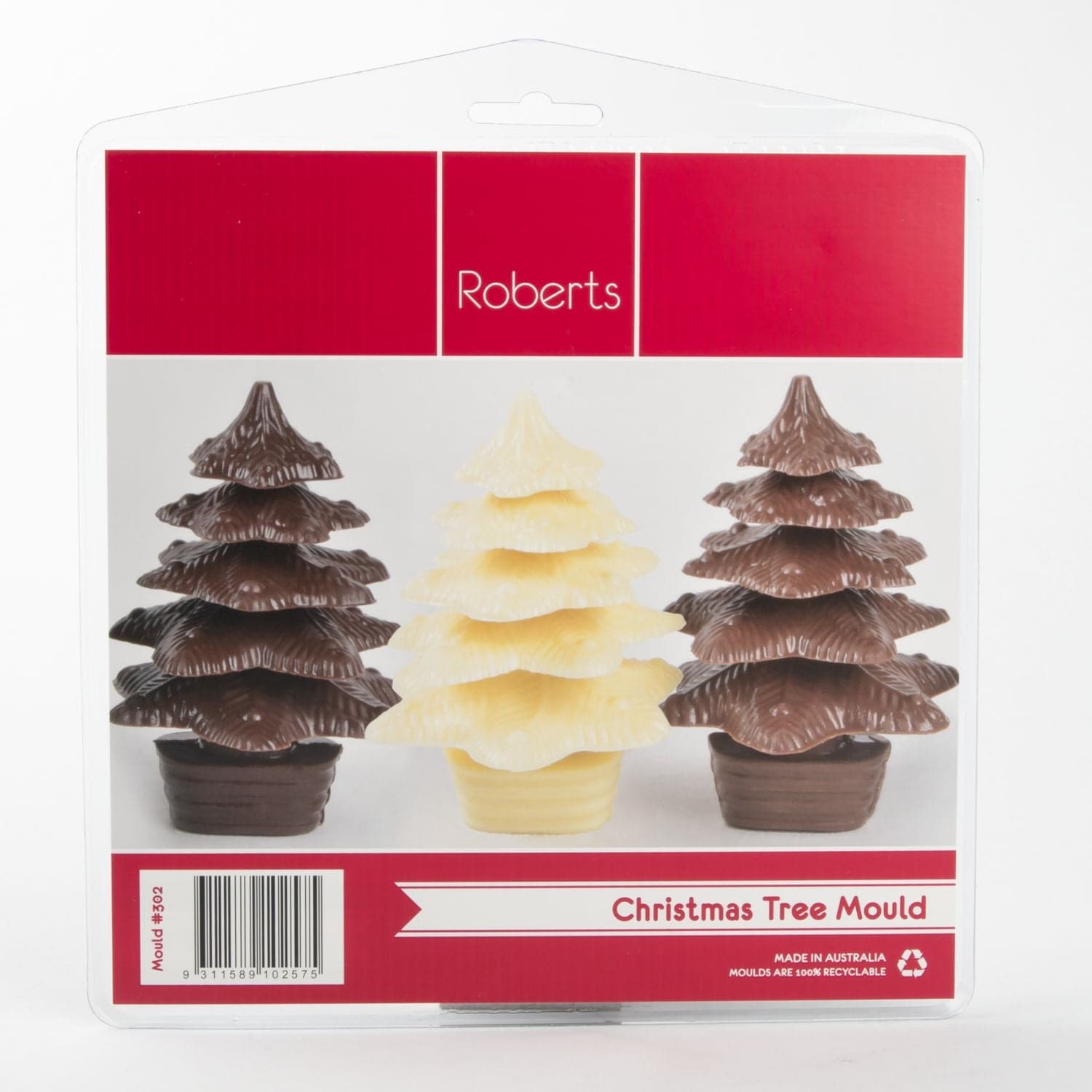 Image of Roberts Chocolate Mould 5 Tier Christmas Tree