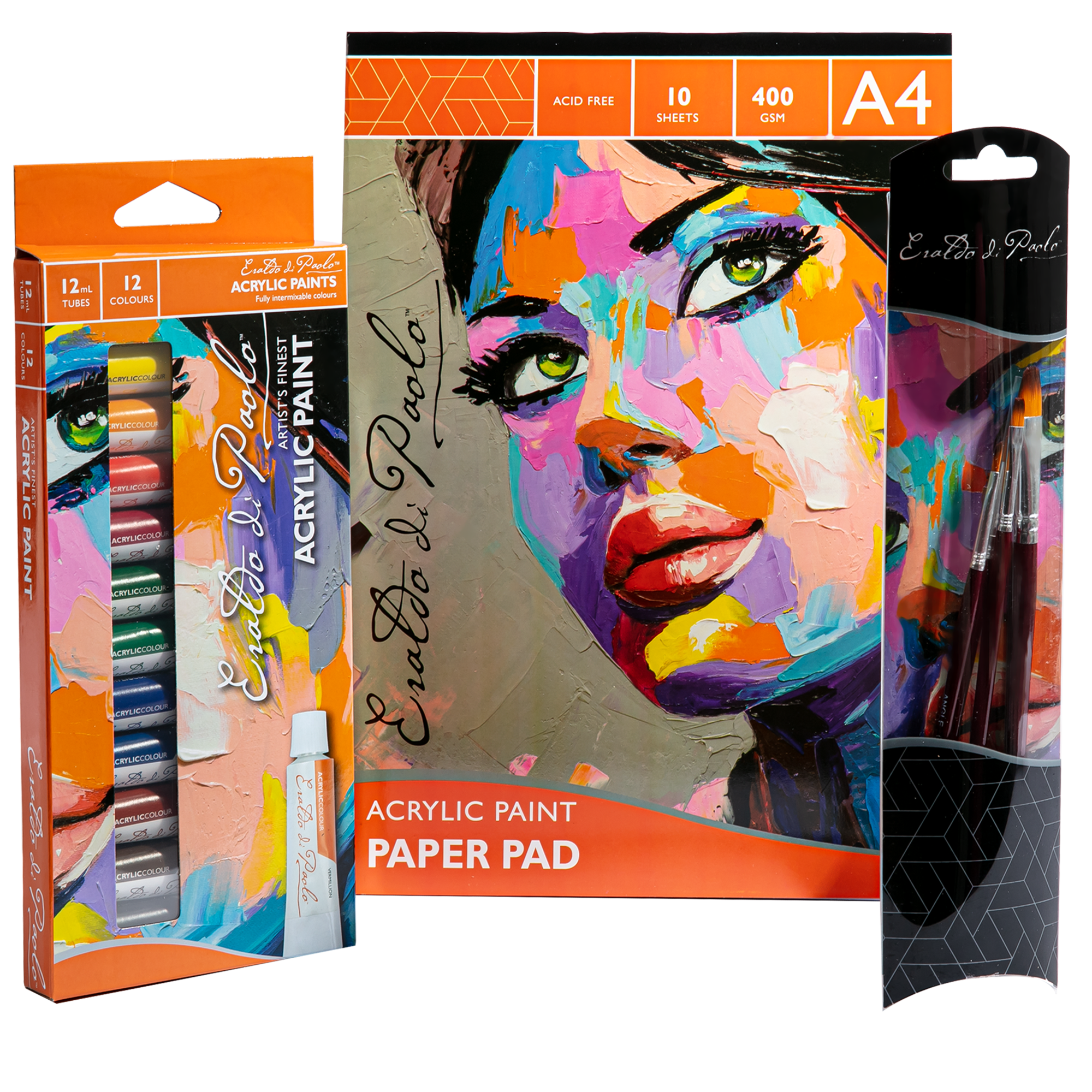 Image of Eraldo di Paolo Acrylic Painting Starter Pack