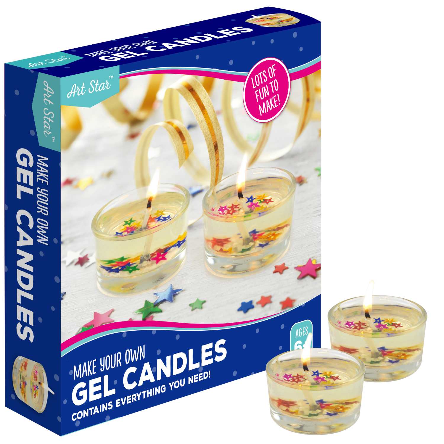 Image of Art Star Make Your Own Gel Candles Kit