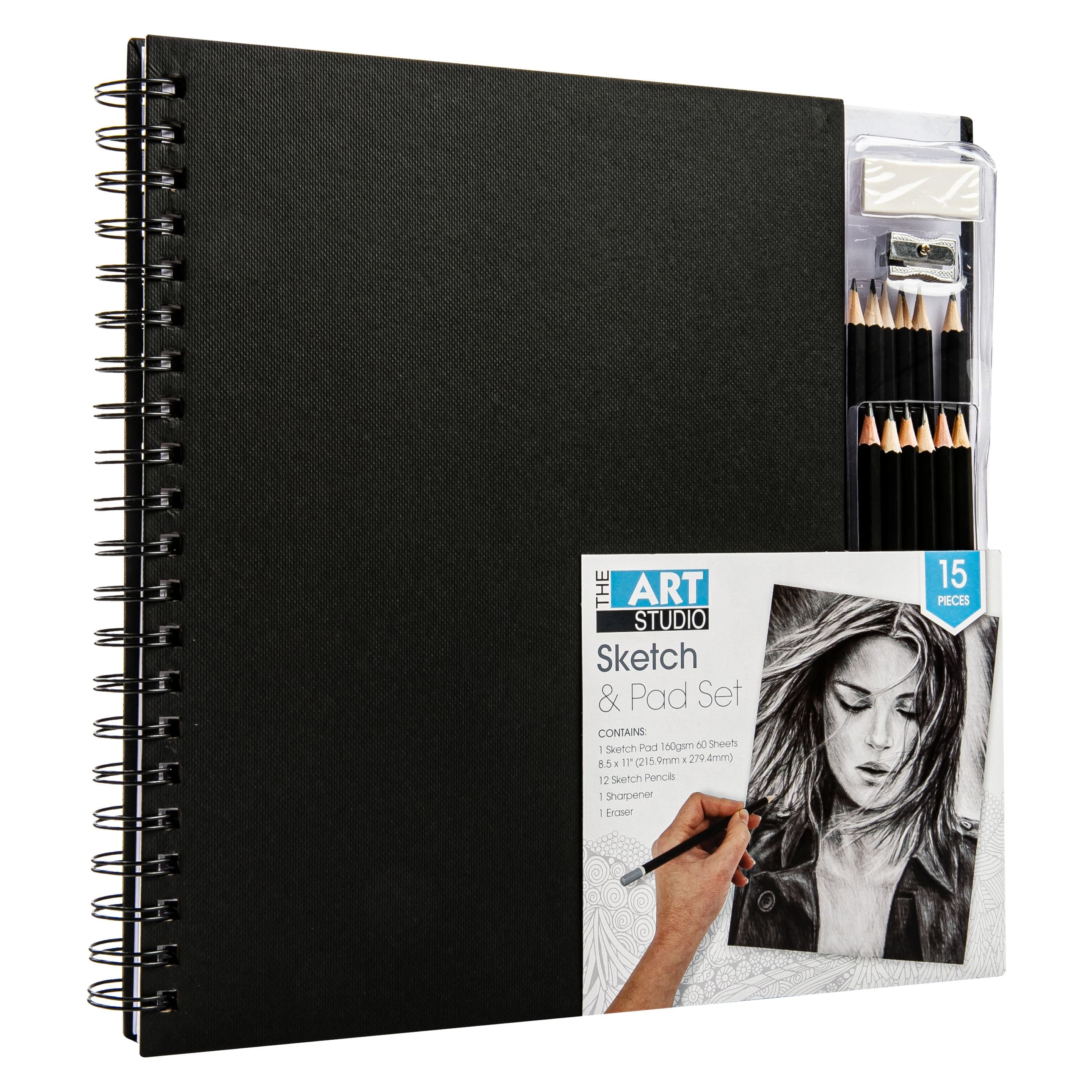 Image of The Art Studio Sketch and Pad Set 15pc