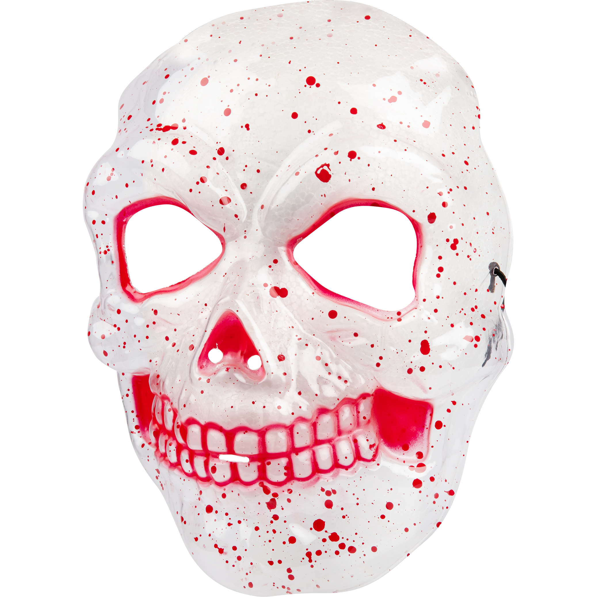 Image of Art Star Halloween Clear Bloody Skull Mask 22.5 x 17cm