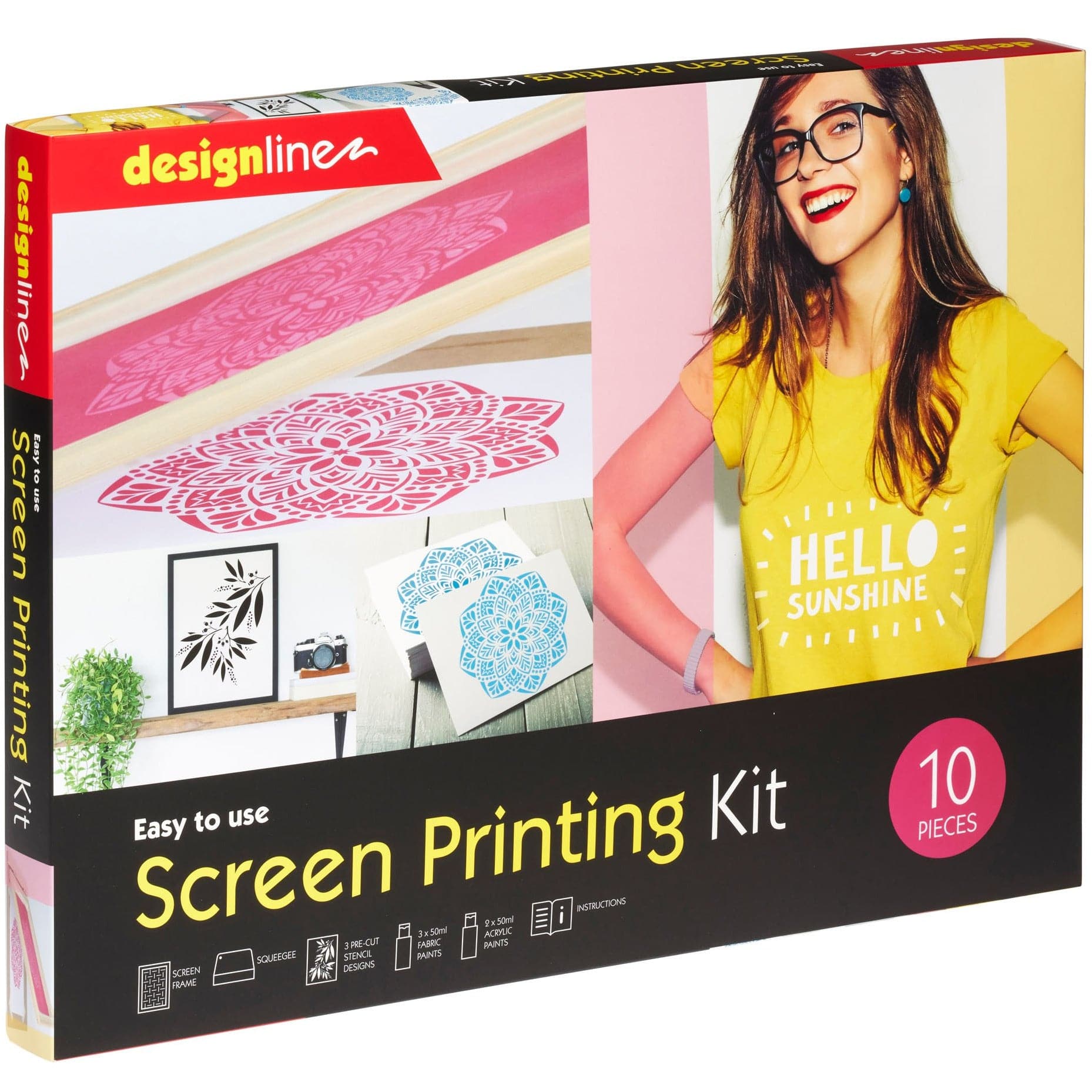 Image of Designline Screen Printing Kit 10pc