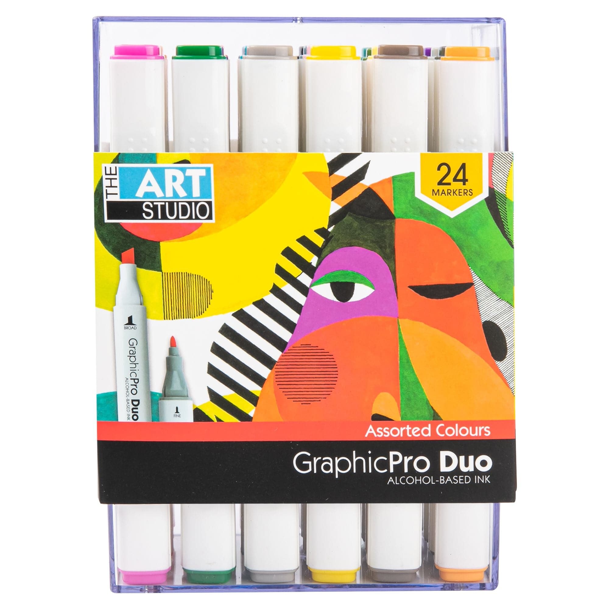 Image of The Art Studio Graphic ProDuo Marker 24pk