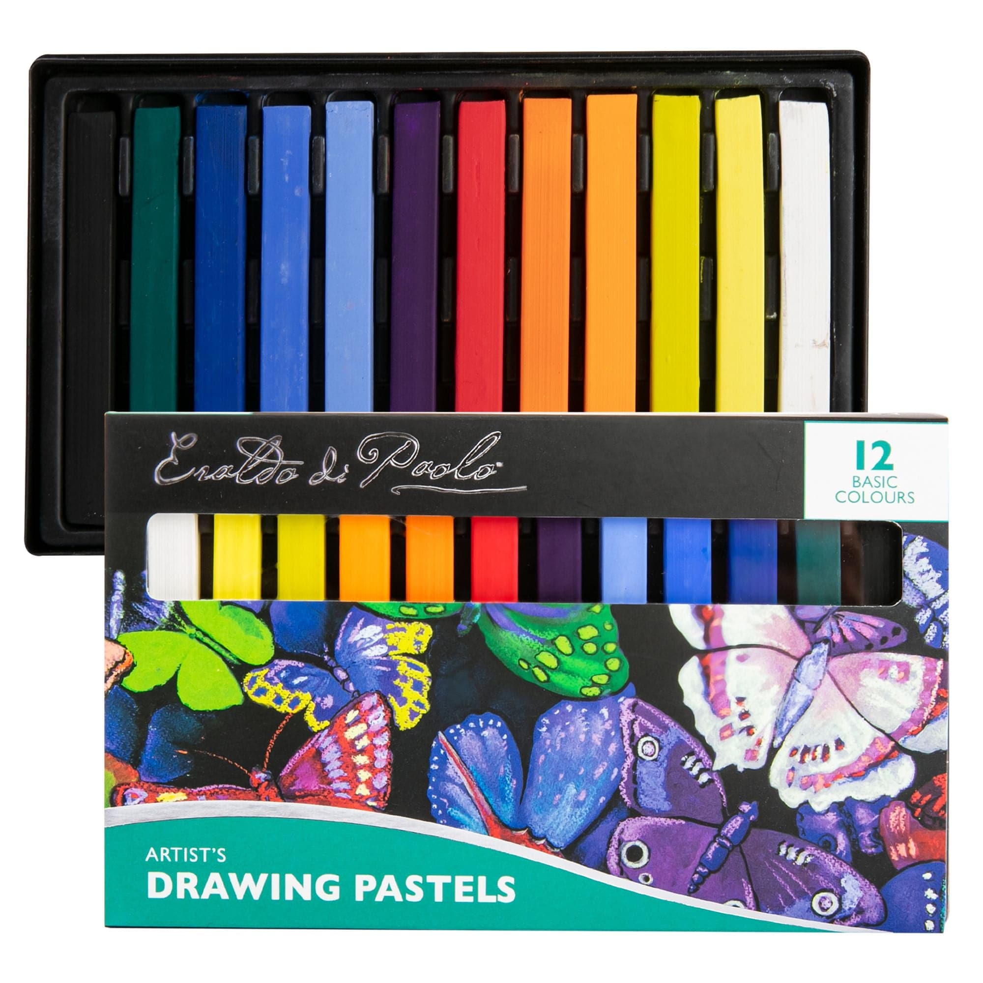 Image of Eraldo Drawing Pastels Coloured 12pc