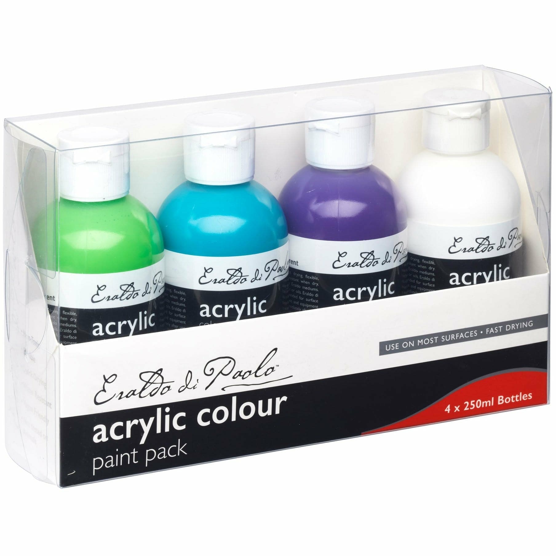 Image of Eraldo Di Paolo Acrylic Trend  Colours 4 x 250ml