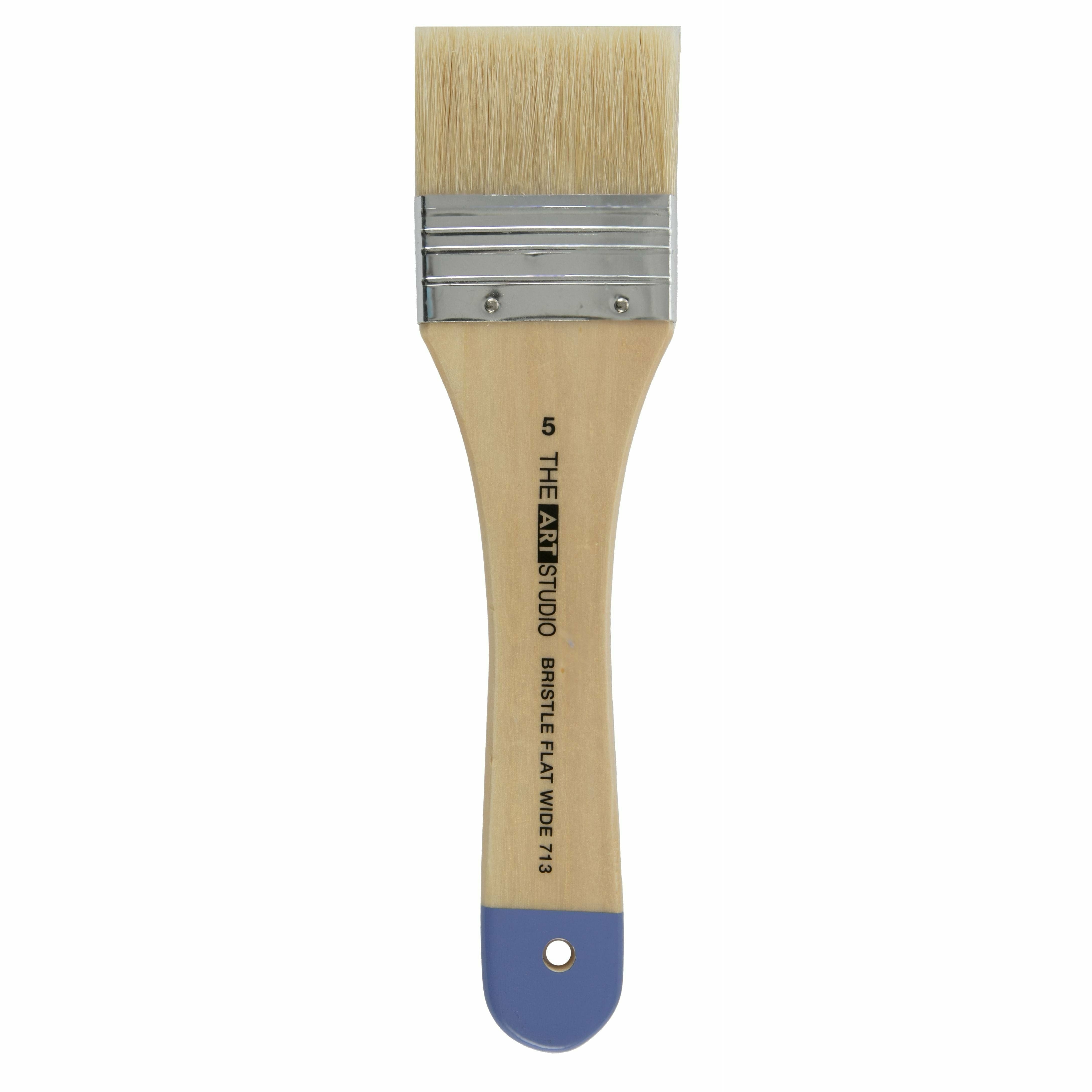 Image of Art Studio Flat Wide Bristle Brush Size 5