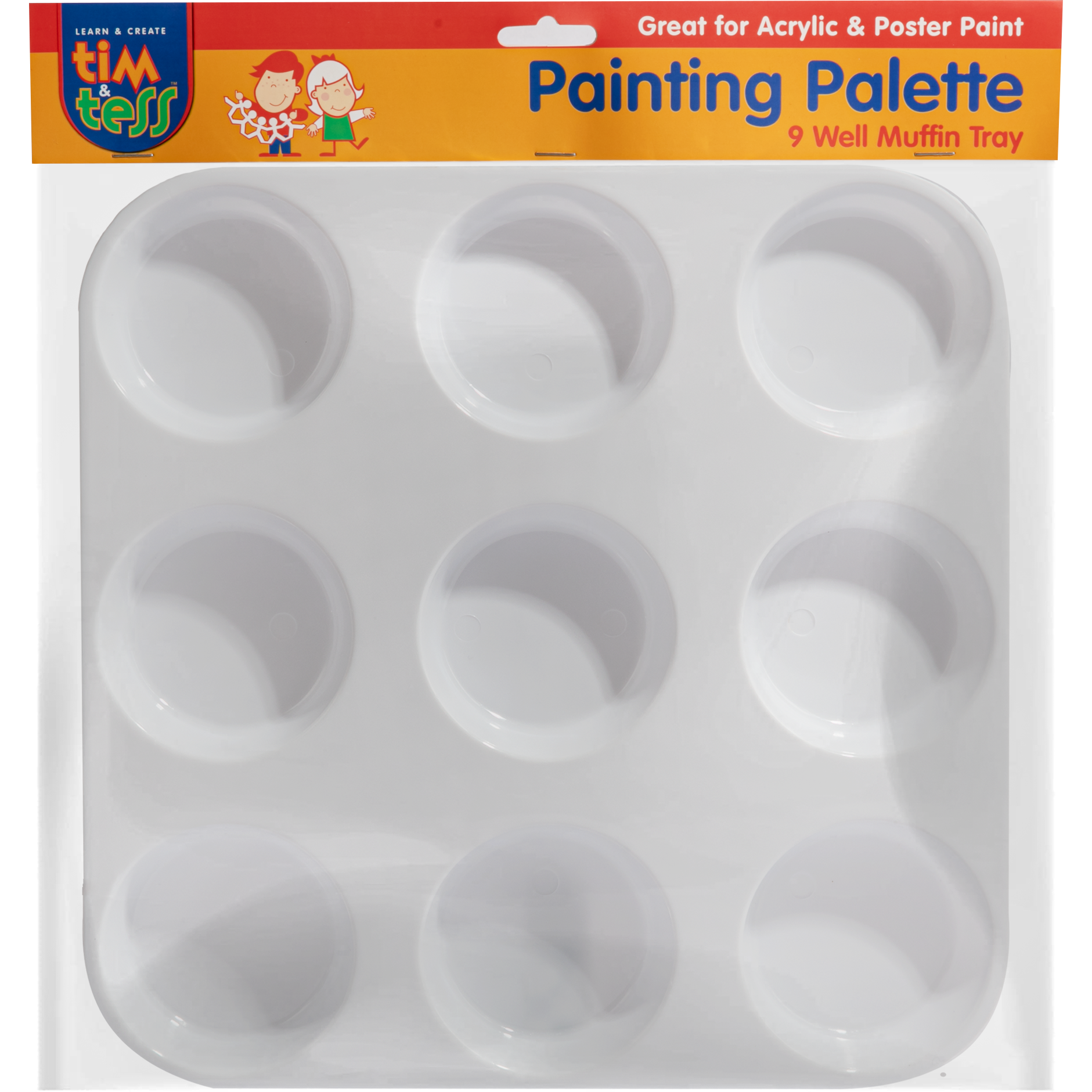Image of Tim & Tess Plastic 9 Well Muffin Tray Palette