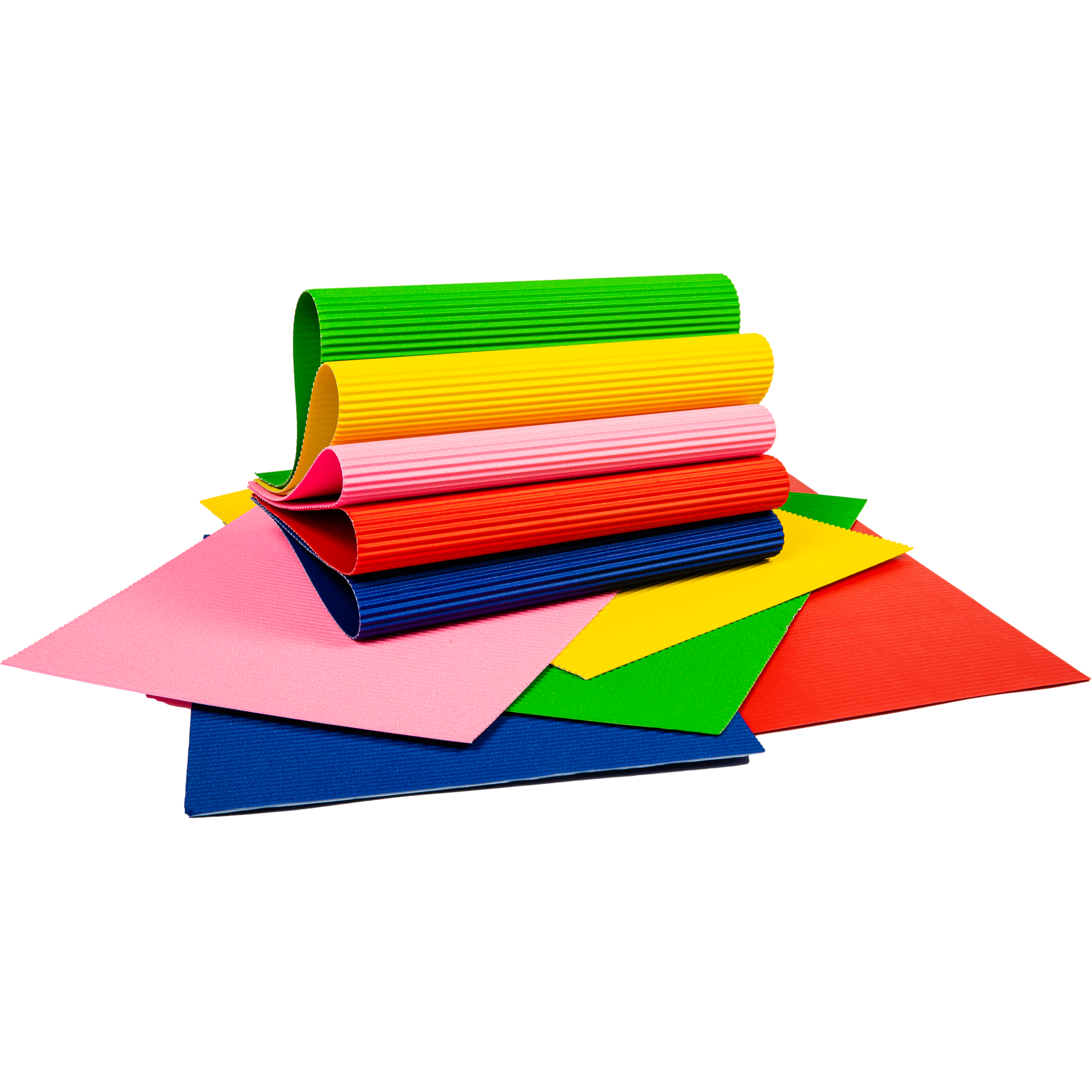 Image of Art Star Corrugated Card Assorted Colours 10 Sheets A4 250gsm