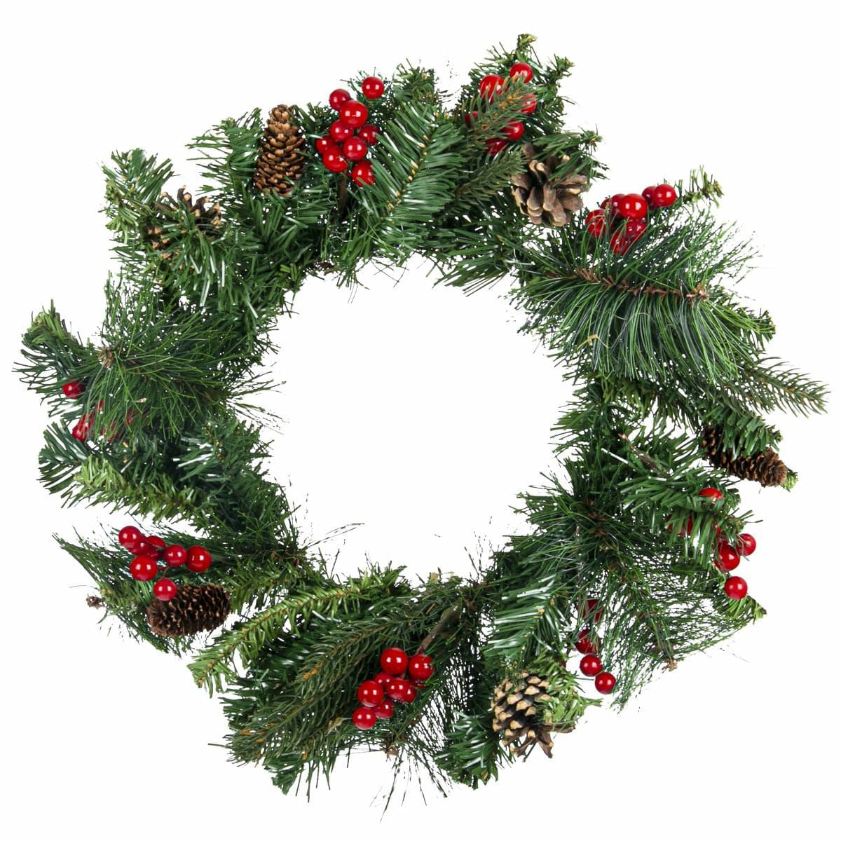 Image of Make A Merry Christmas Decorated Berry Series Wreath 40cm