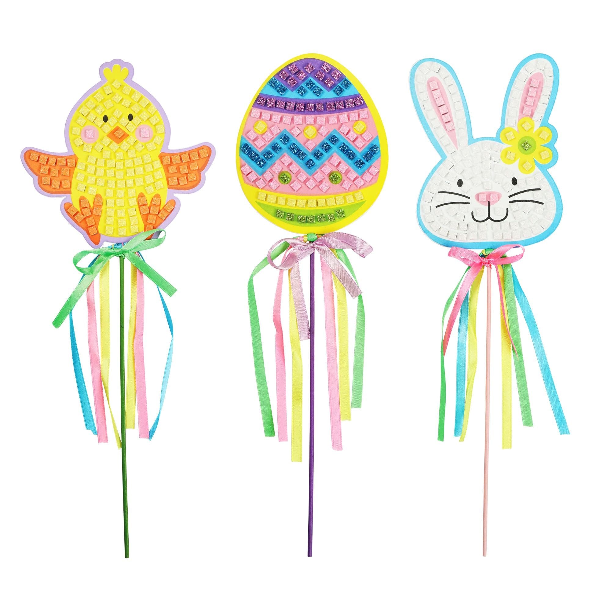 Image of Art Star Easter Mosaic Wand Kits Makes 3