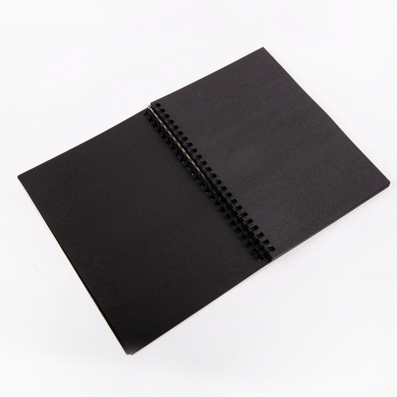 Dark Slate Gray Eraldo Di Paolo A5 Visual Diary 120gsm Black 40 Sheets Pads