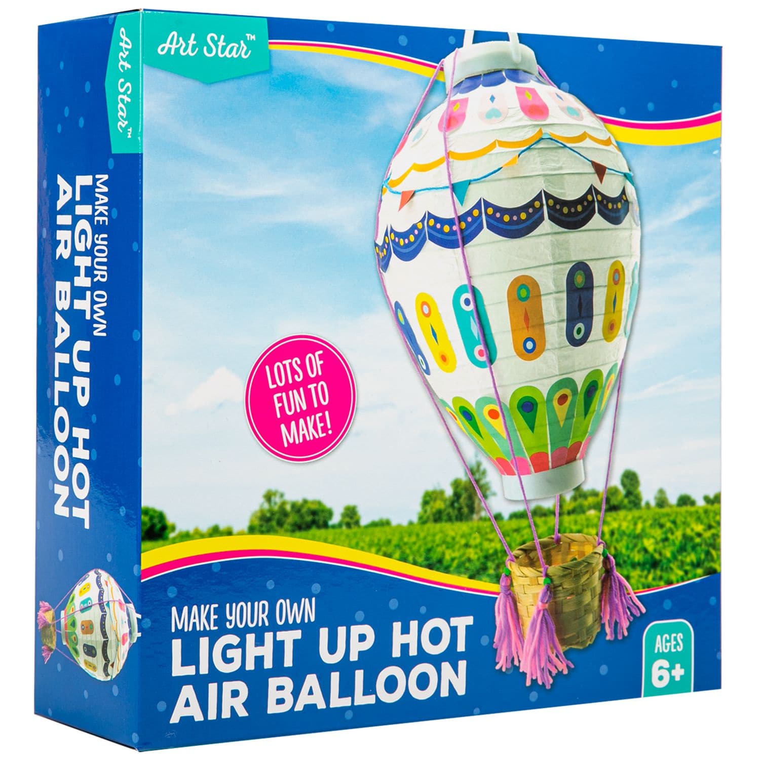 Image of Art Star Light Up Hot Air Balloon