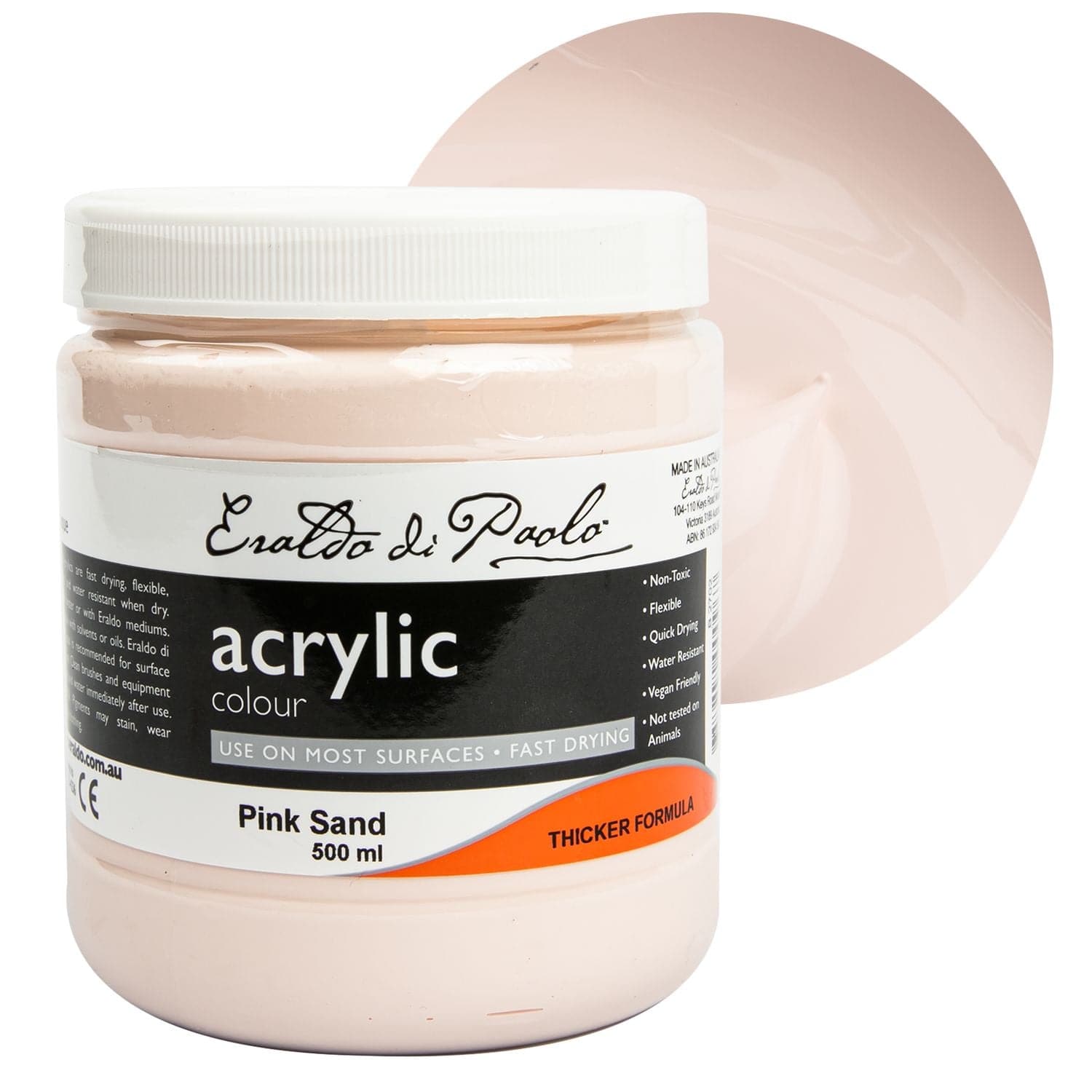 Image of Eraldo Di Paolo Acrylic Paint Pink Sand 500ml