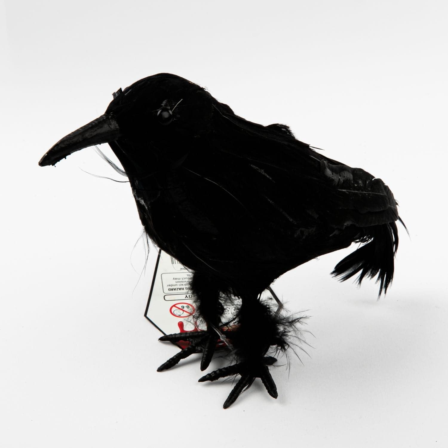 Image of Decorative Black Crow 17x12cm