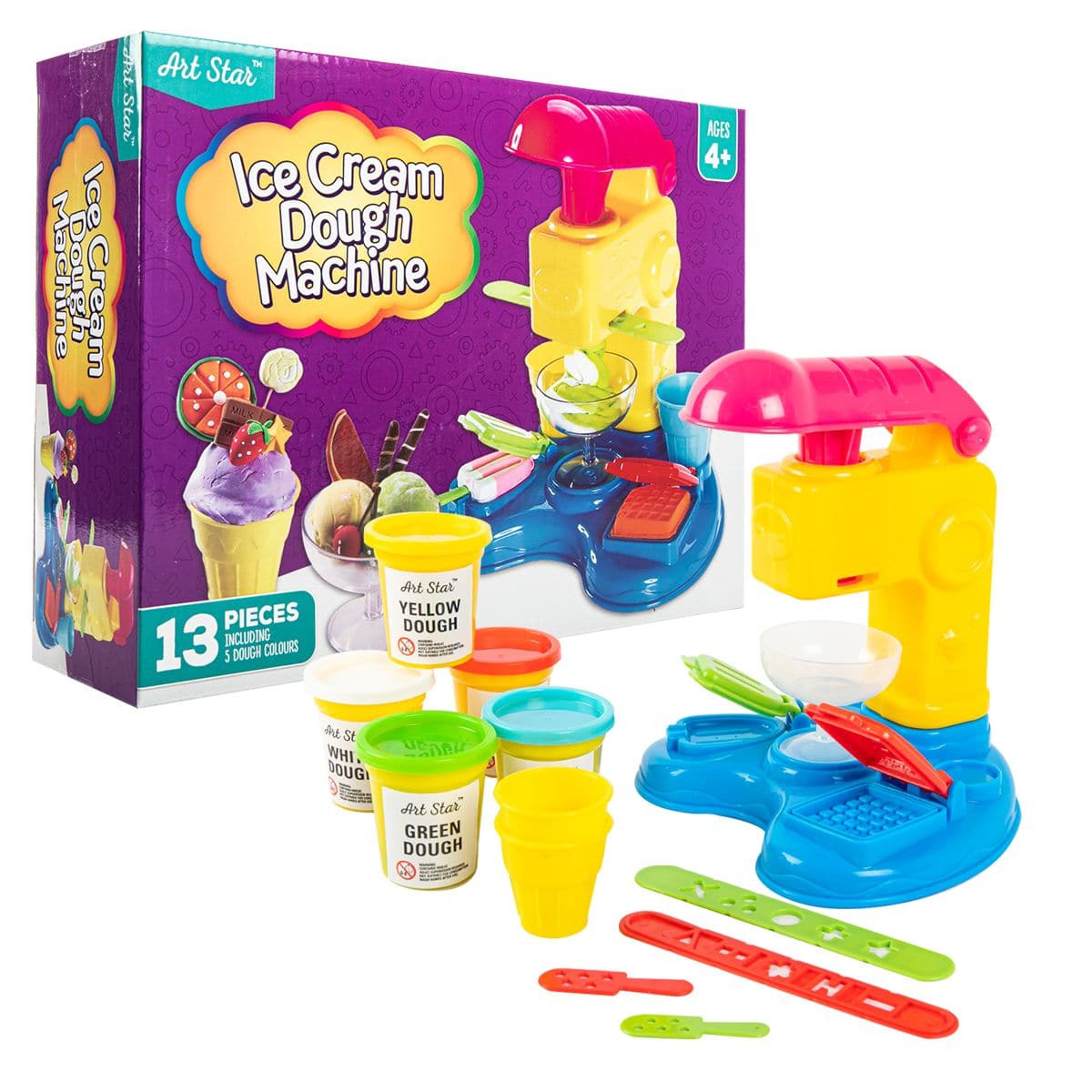 Image of Artstar Ice Cream Machine Dough Set