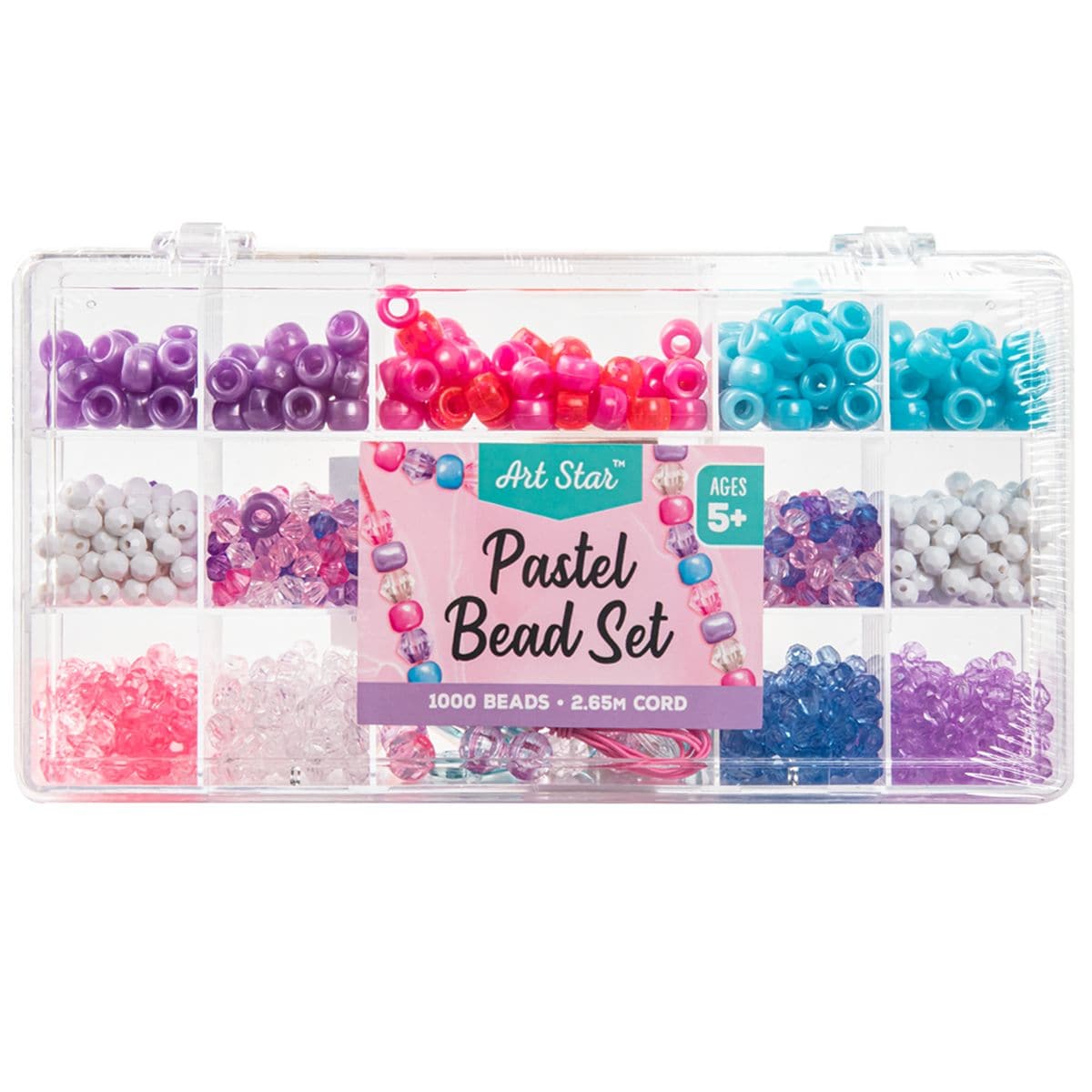 Image of Art Star Pastel Bead Set 1000pc