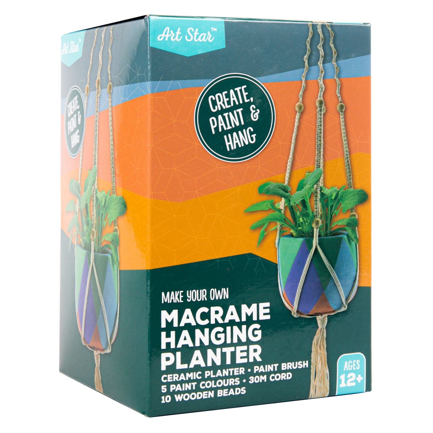 Image of Art Star Make Your Own Macrame Hanging Plant Pot