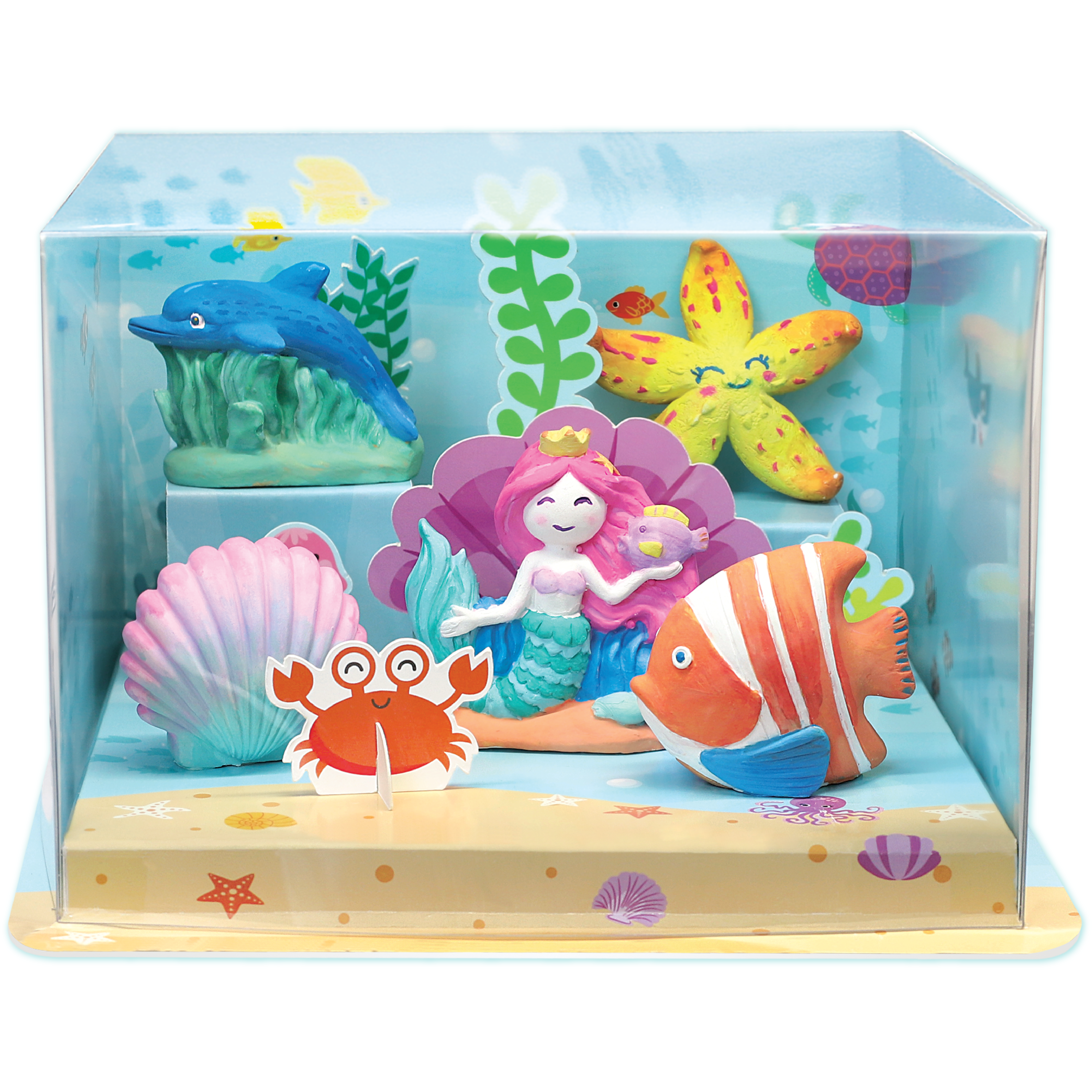 Image of Art Star Create Your Own Mermaid Plaster Scene