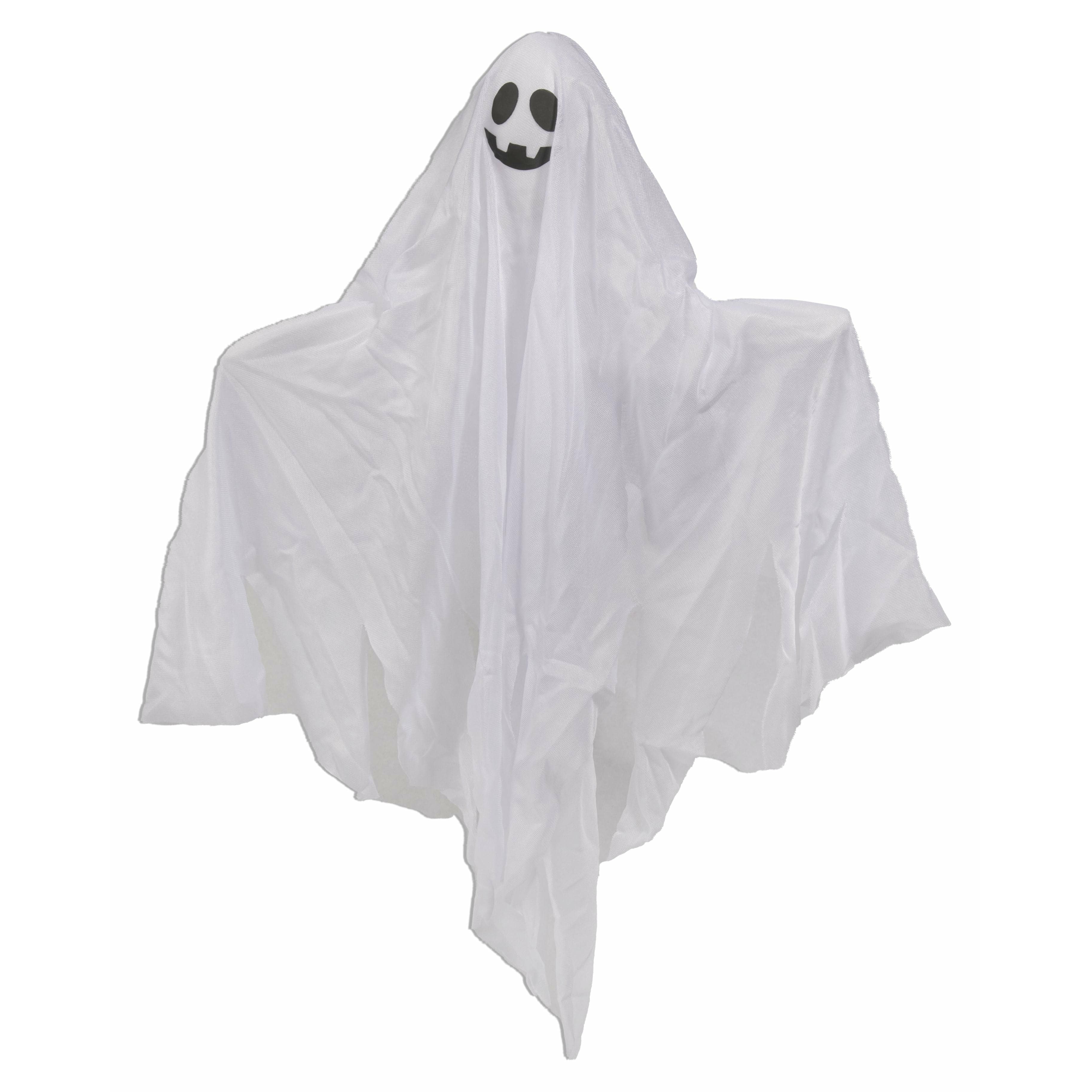 Image of Halloween Hanging Happy Ghost 49cm