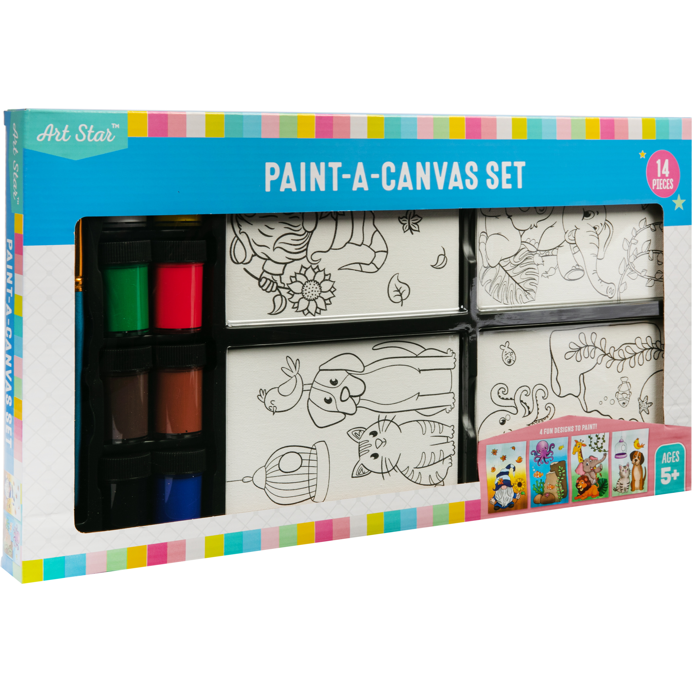 Image of Art Star Painting Activity Set (14 pieces)