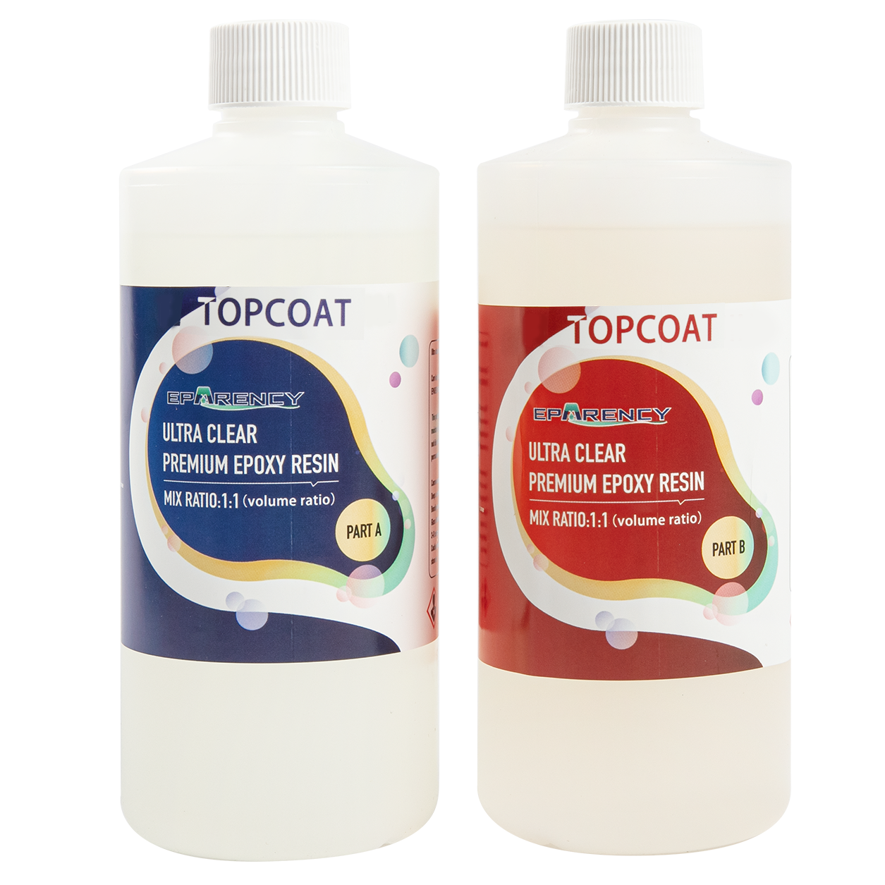 Top Coat Ultra Hard Ultra Clear Epoxy Resin 1000ml 11 By Volume 2482