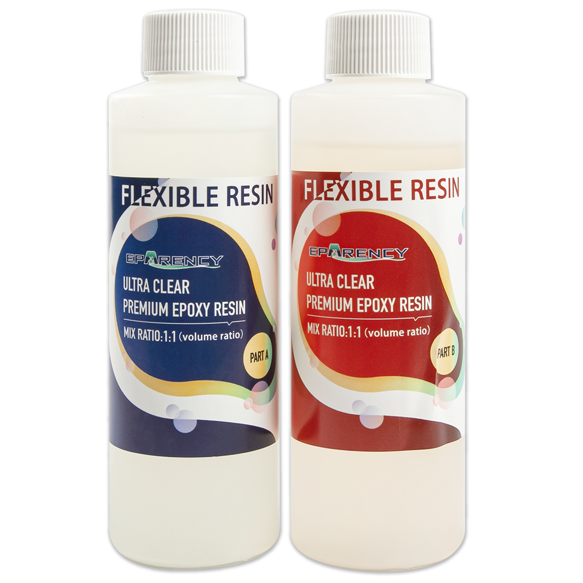 Image of Clear and Flexible Epoxy Resin 500ml 1:1 by Volume