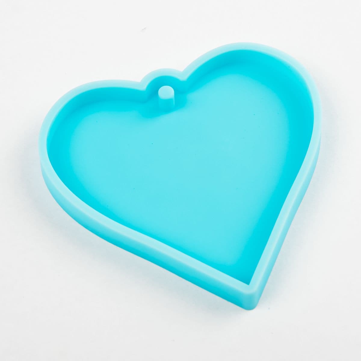 Image of Resin Mould Silicone Keyring Mould - Heart