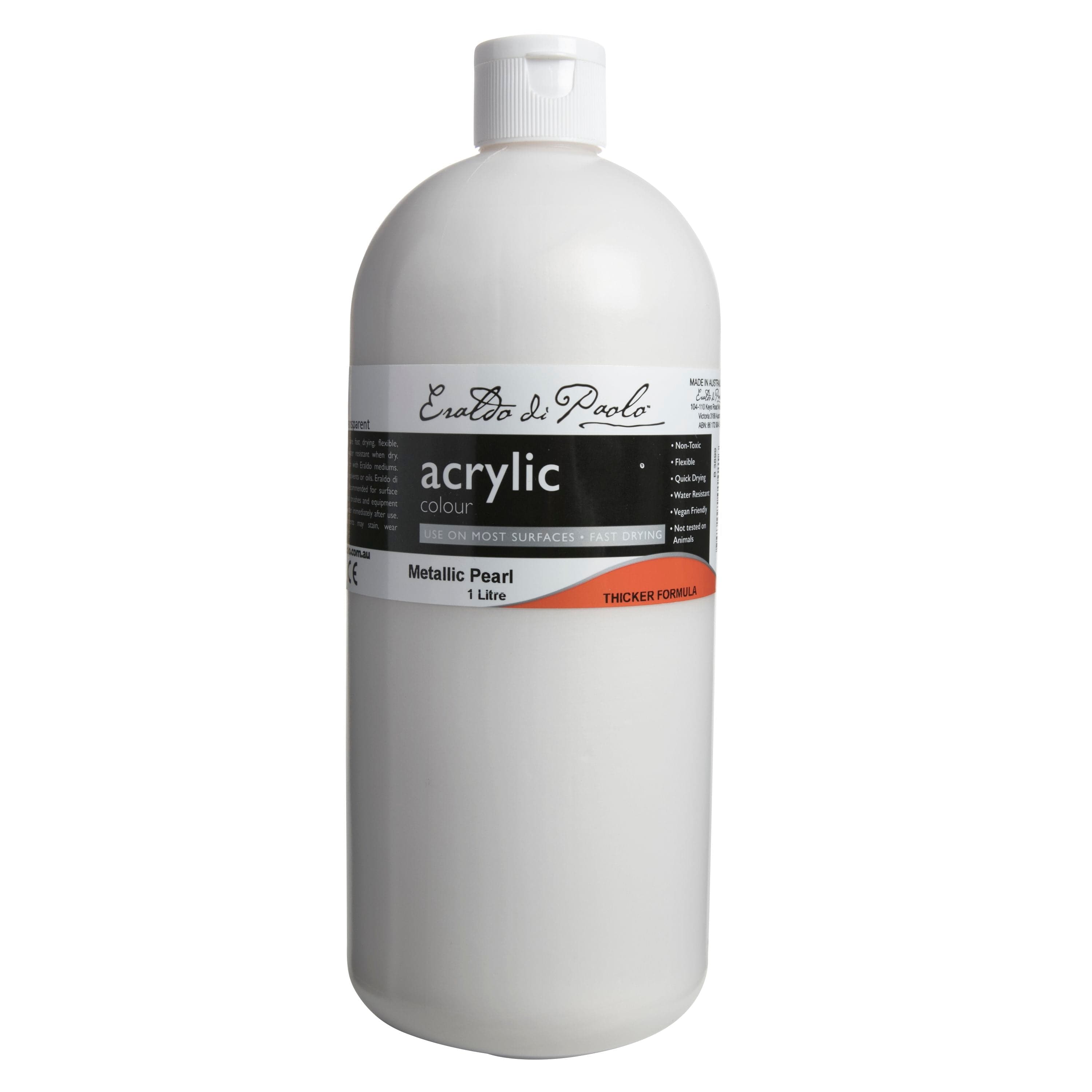 Image of Eraldo Acrylic Paint 1Lt Metallic Pearl