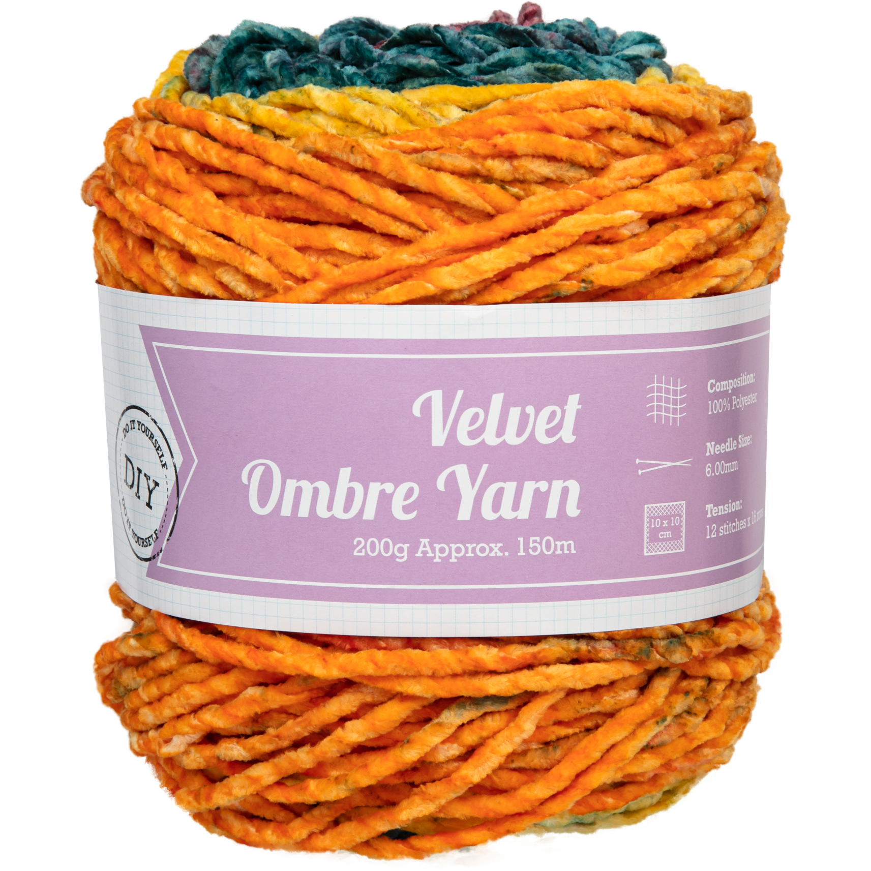 Image of Urban Crafter Velvet Ombre 100% Polyester 200g- Alluvial