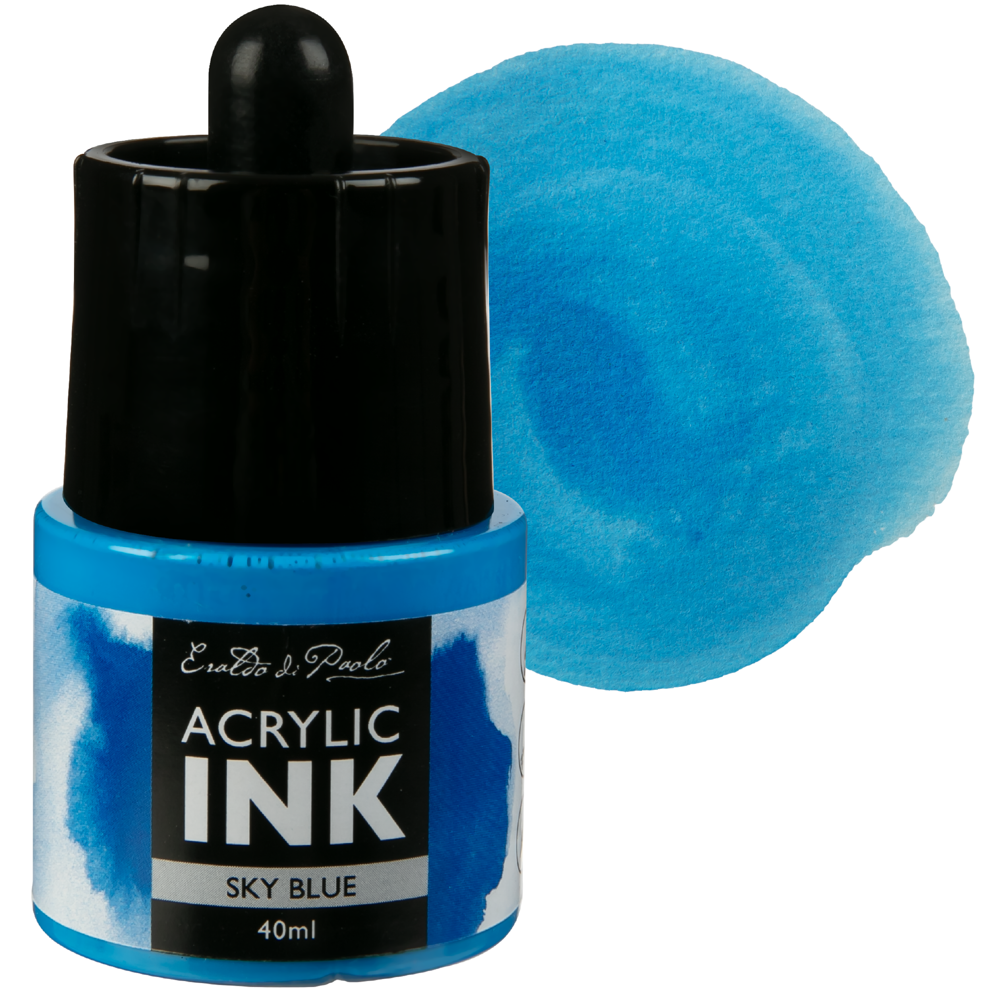 Image of Eraldo Di Paolo Acrylic Ink 40ml - Sky Blue