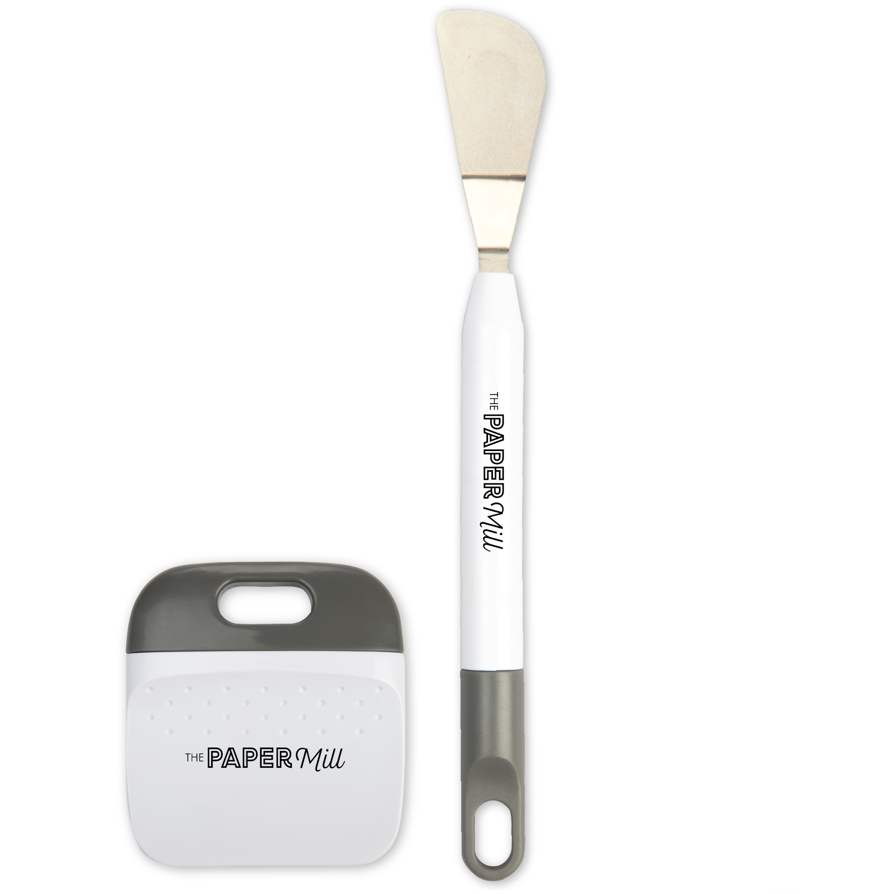 Image of Paper Mill Spatula and Scraper Set for Weeding Craft Vinyl (2 Pieces)