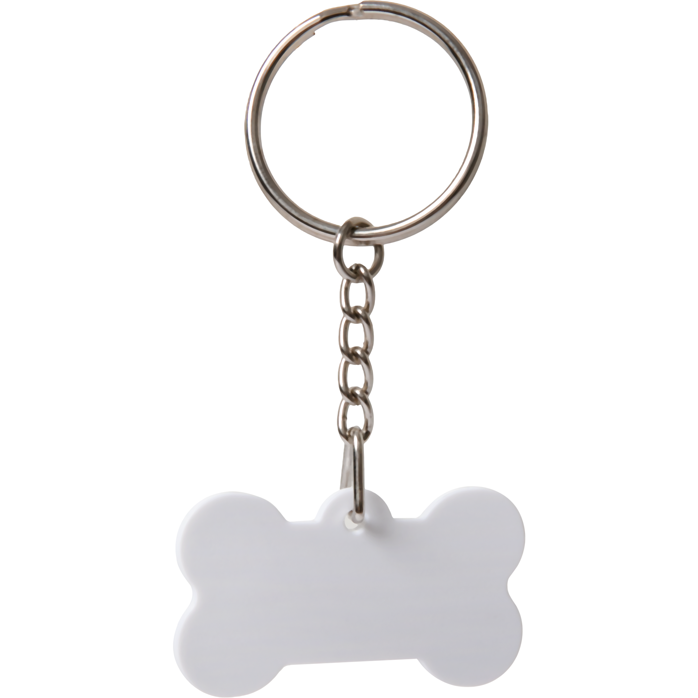 Image of Personalisable Plastic Dog Tag- Bone Shape 25x45x2mm