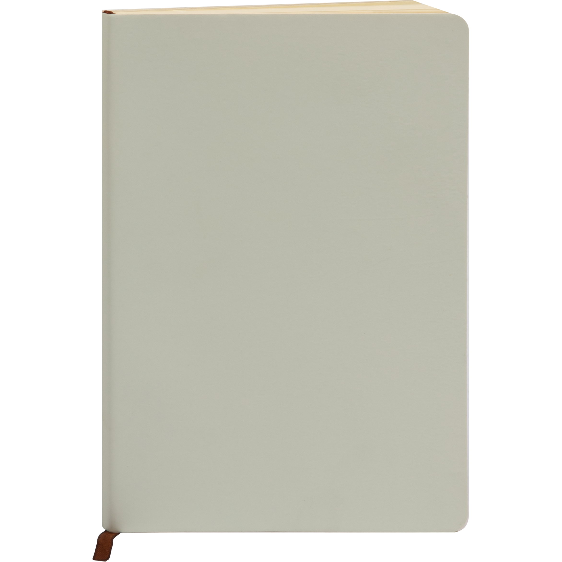 Image of Personalisable PU Notebook-White A5, 14.5x21cm