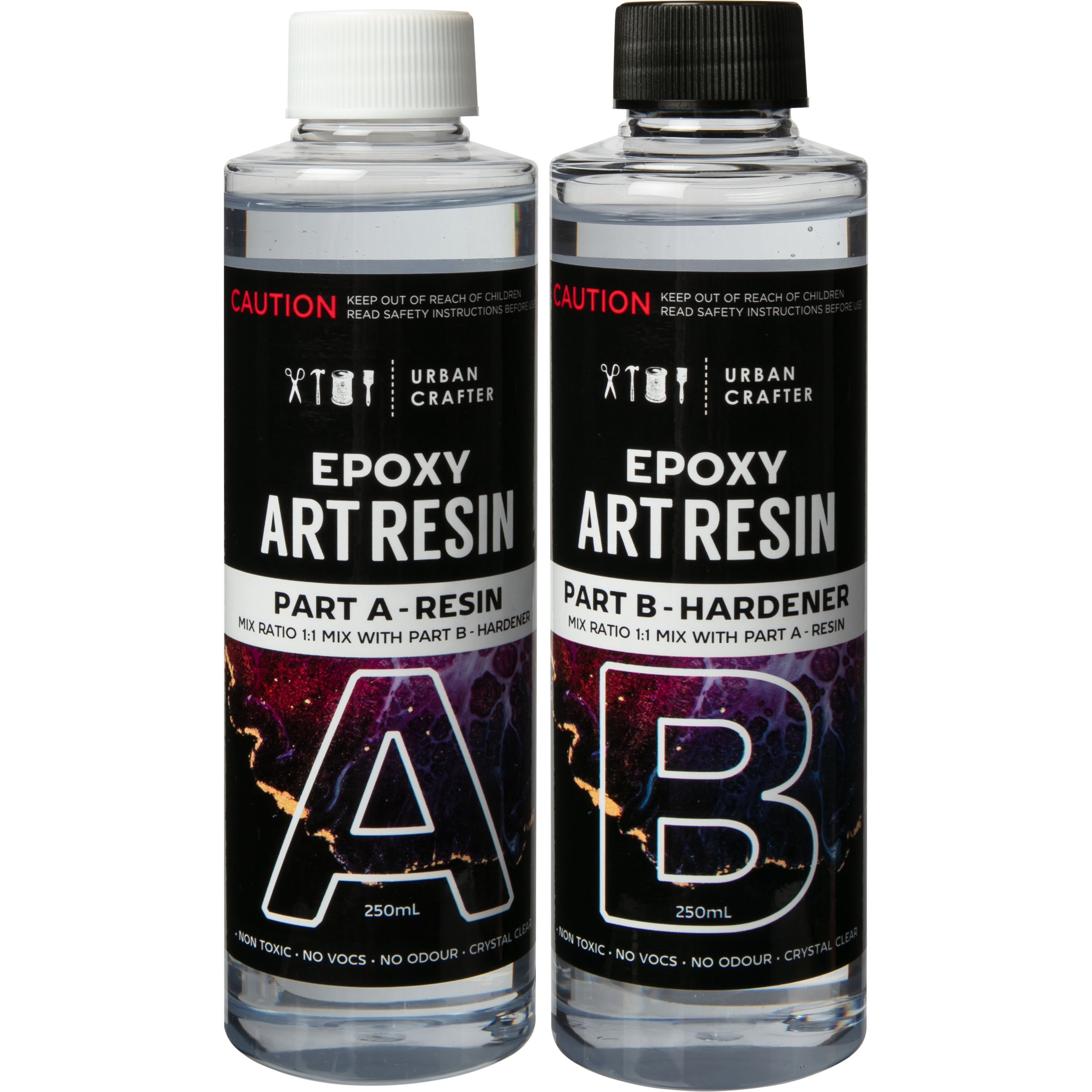 Image of Urban Crafter Epoxy Resin Kit 1:1, 500ml (250ml + 250ml)