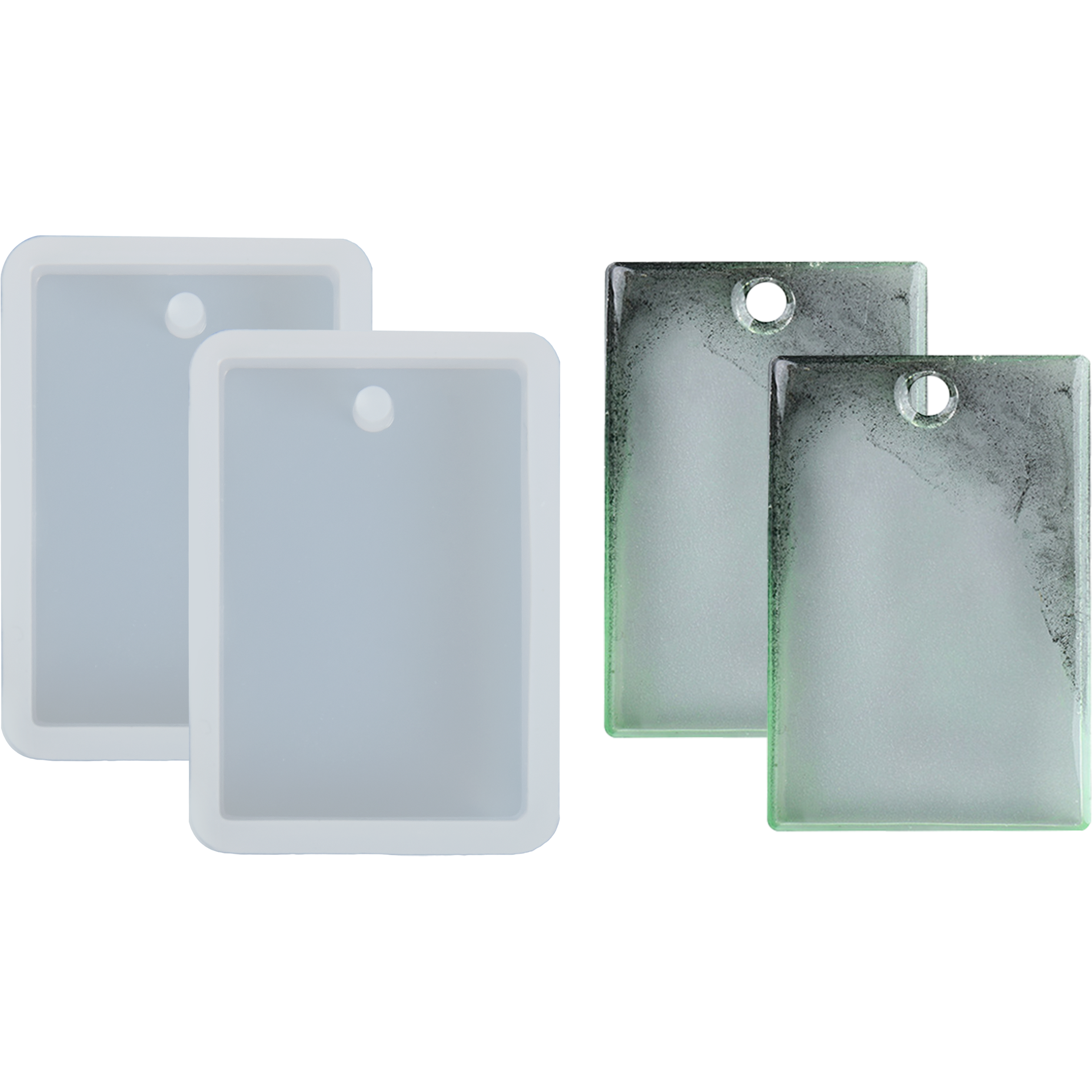 Image of Urban Crafter Earring Moulds-Rectangle (Set of 2)