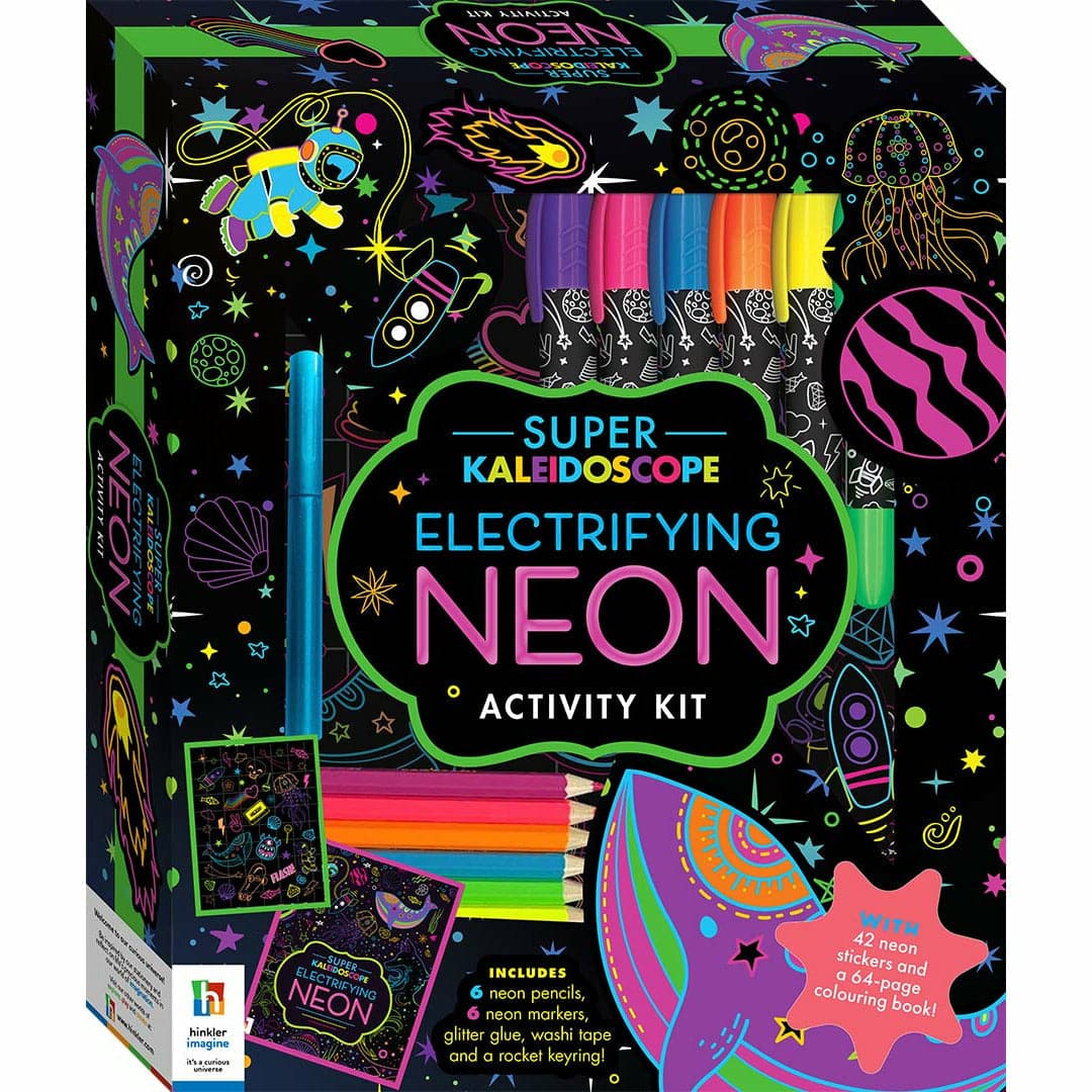 Image of Super Kaleidoscope: Electrifying Neon Activity Kit