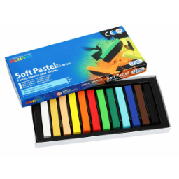 Image of Mungyo Square Soft Pastels Full Size Set of 12