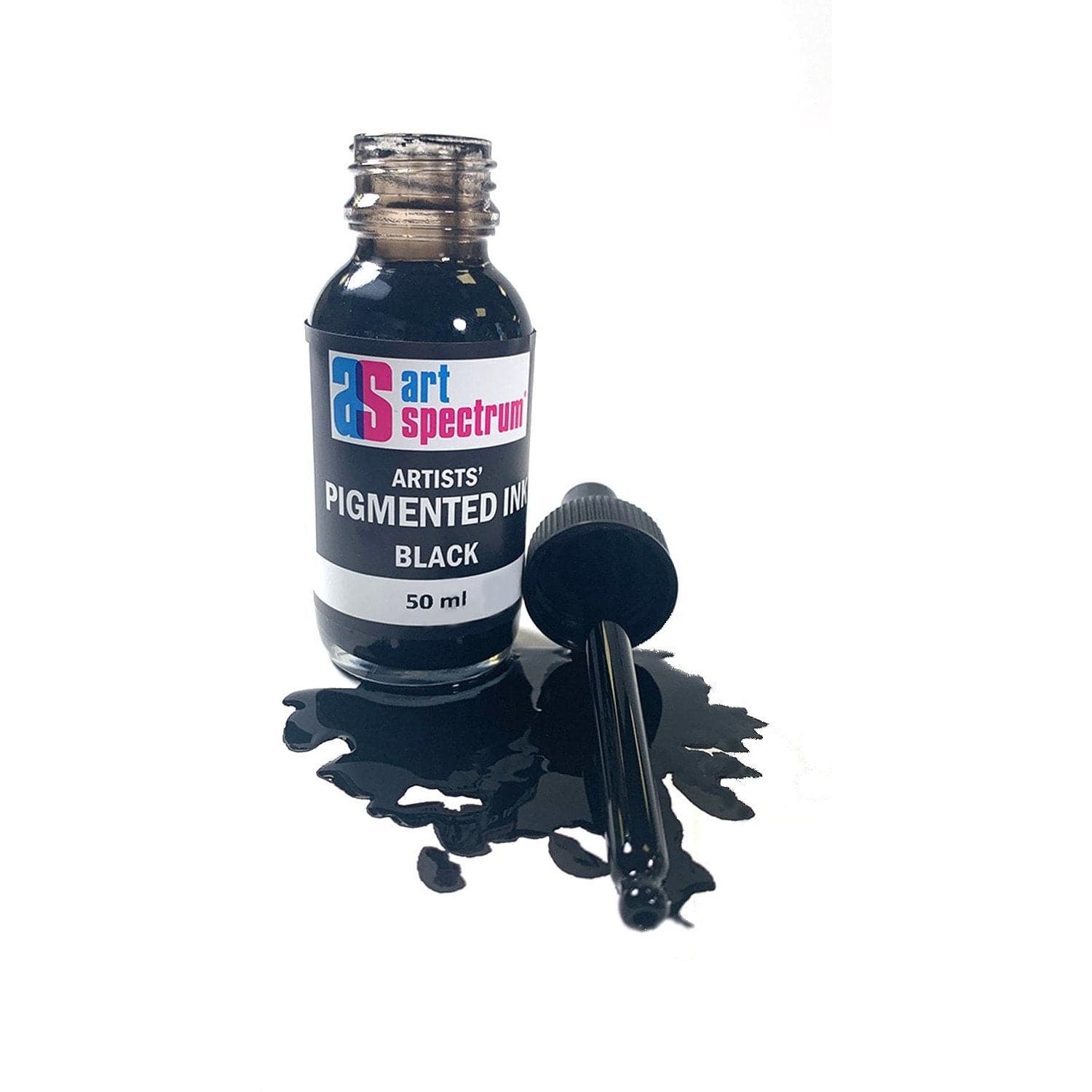 Image of Art Spectrum Pigmented Ink 50Ml Black