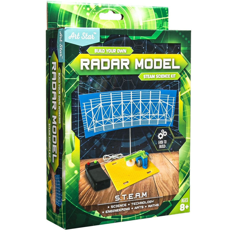 Art Star STEAM Build Your Own Radar Model Kit - Riot Art & Craft