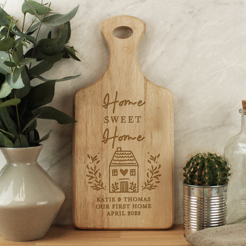 Personalised HOME Wooden Paddle Board ¦ Super Gift Online