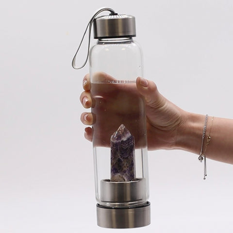 crystal-infused water bottle benefits-healing crystal water bottle-water bottle with crystal uk-best crystal water bottle-gemstone obelisk-angel-chips-water bottle-healing crystal water bottle uk