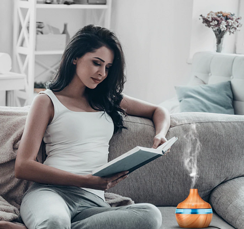 Aroma Diffuser & Humidifier ¦ Aromatherapy Essential Oil LED Humidifier