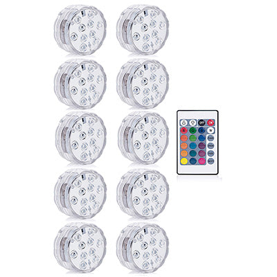 Submersible Led Lights with Remote ¦ Underwater Led Light for Swimming Pool