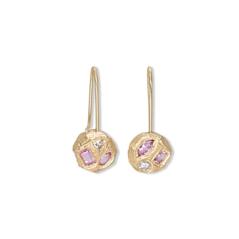 Phoebe Pink Sapphire Earrings — Steiners Jewelry | San Mateo CA | Quality  Jewelry and Service