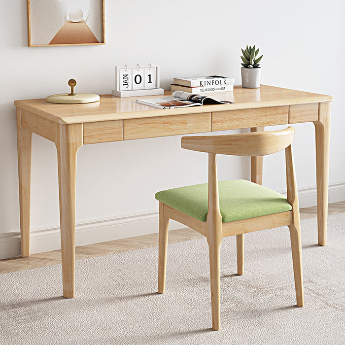 solid wood writing table